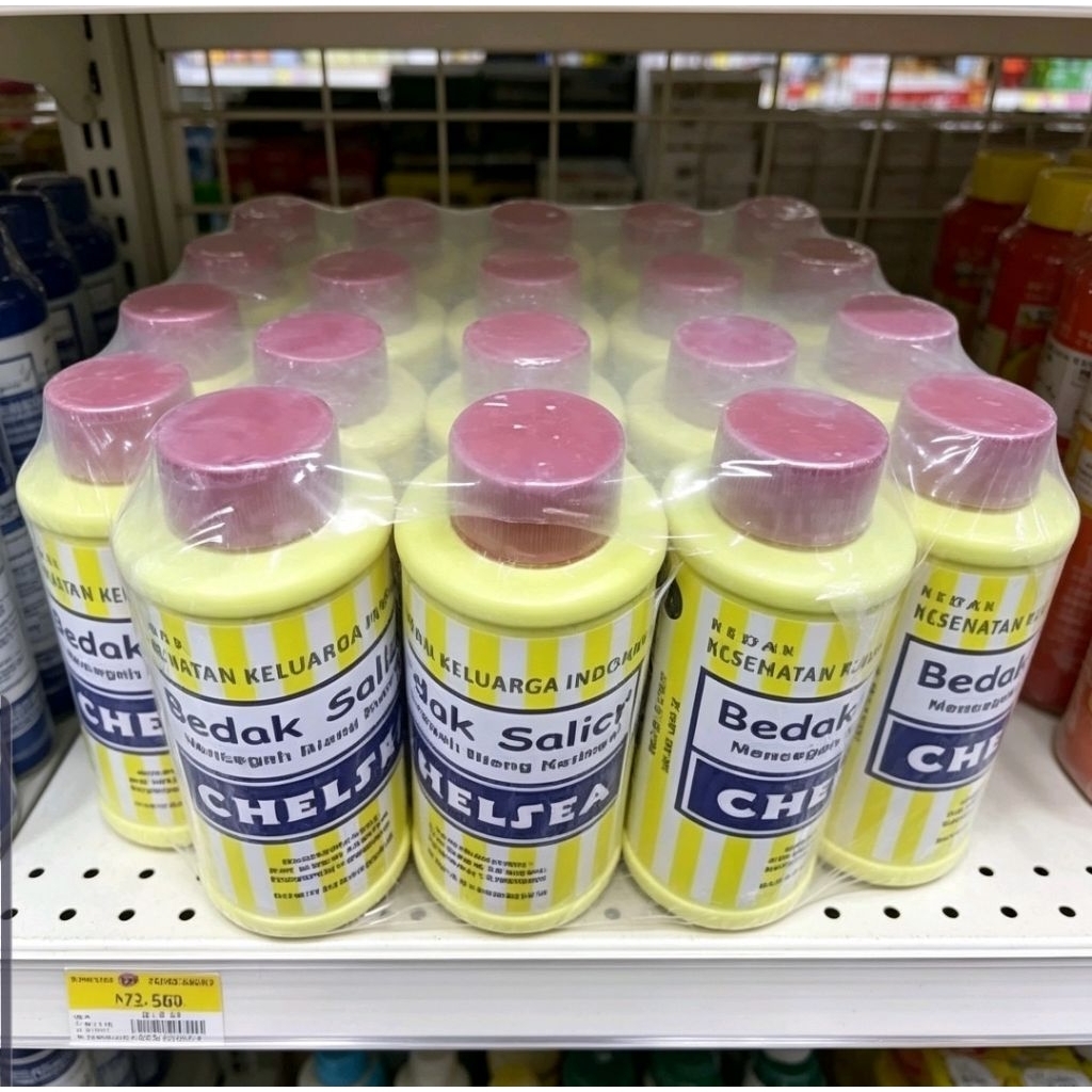 Bedak Salicyl Chelsea / Eka Bedak Anak Bedak Gatal Biang Keringat
