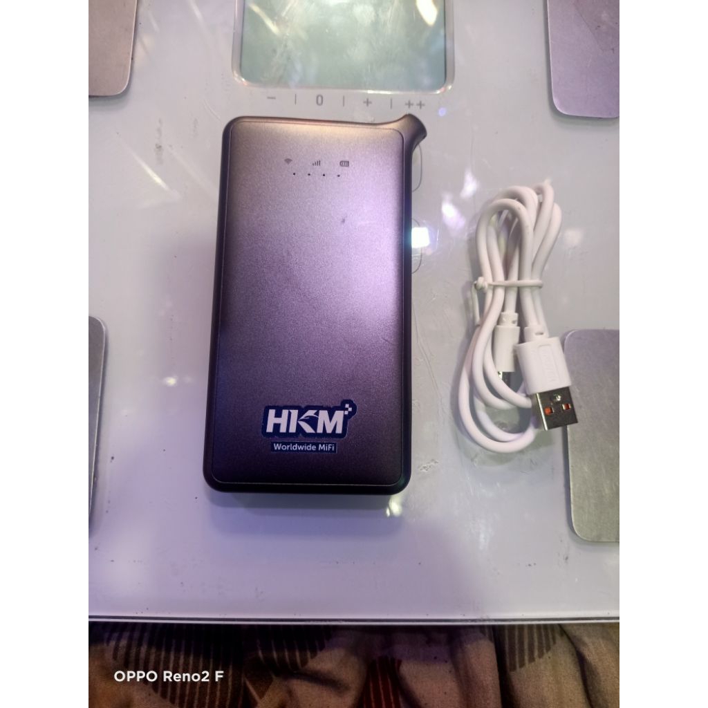 MIFI HKM G008 GLOCALME Telkomsel-XL Second Normal ( Unit+ Kabel data )