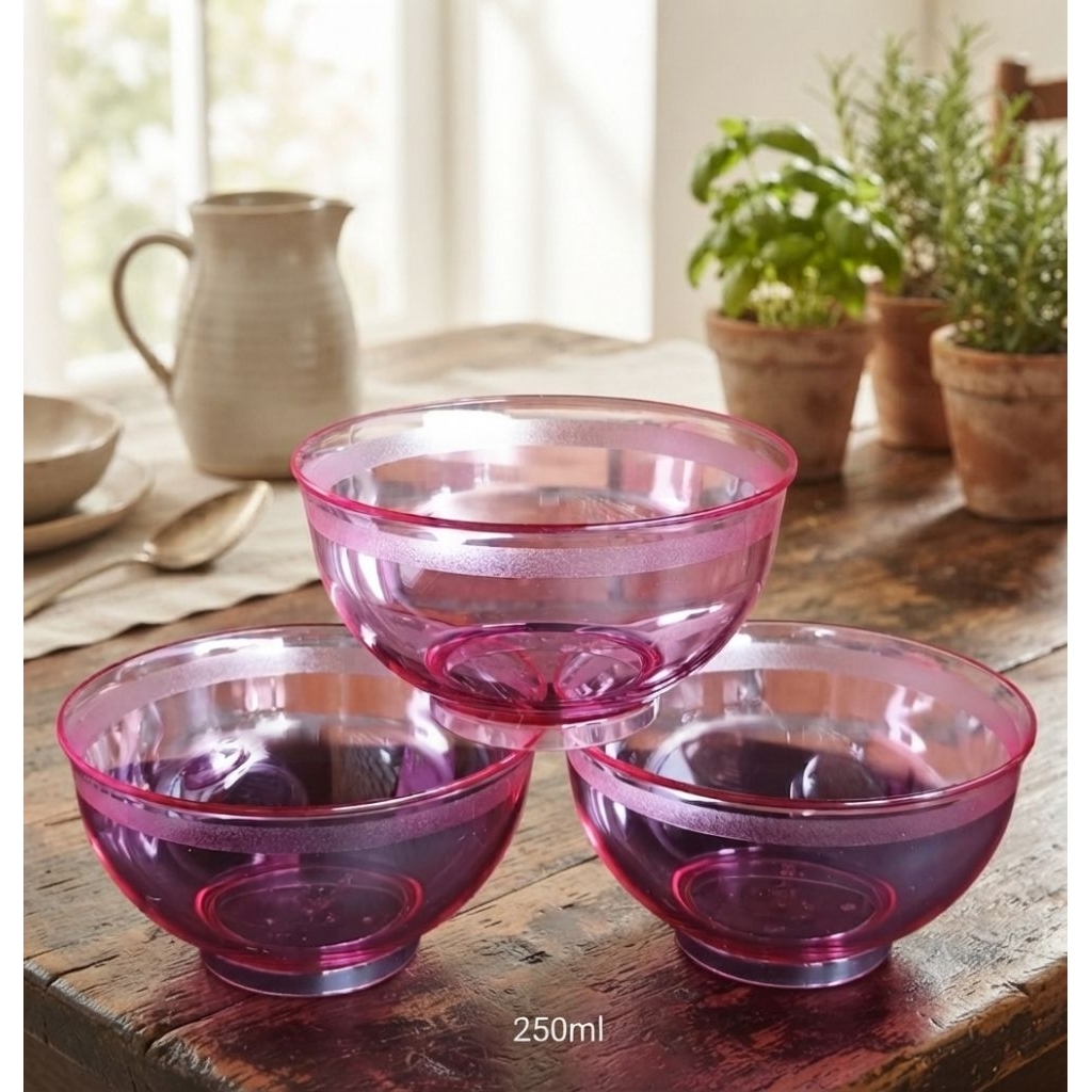 crystal bowl set / crystal candy