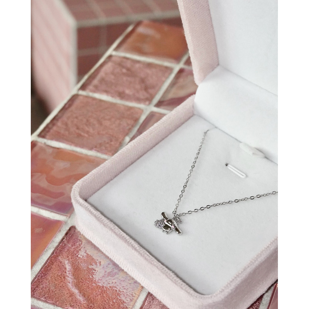 Cinnamoroll Heart Necklace (New)