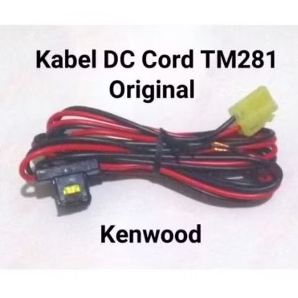Kabel DC RIG Kenwood TM281 Original
