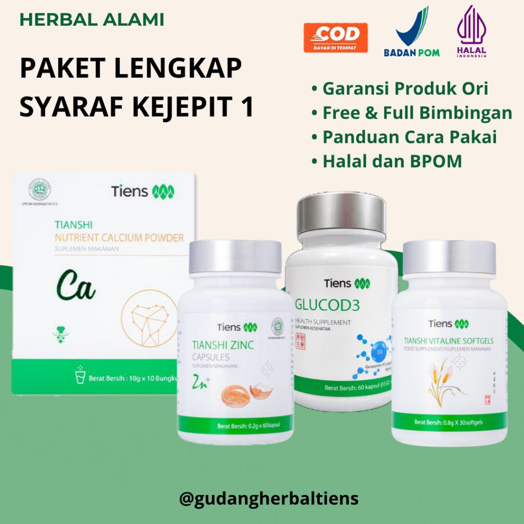 TIANSHI PAKET SYARAF KEJEPIT