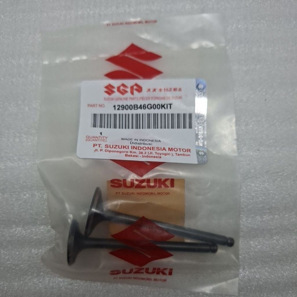 klep set spin 125 payung klep spin 125 Valve intake spin 125