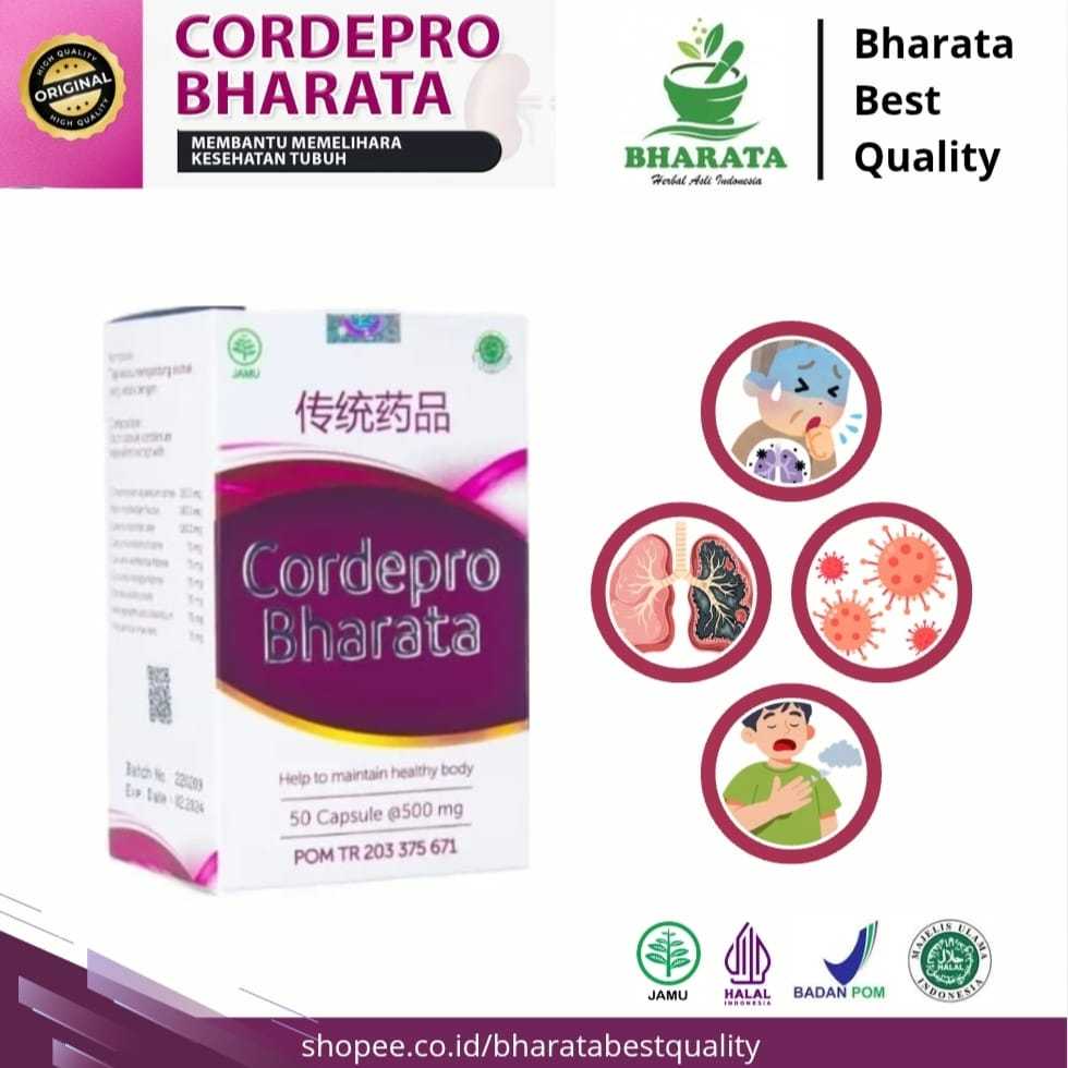 Cordepro Bharata Asli 100% Original