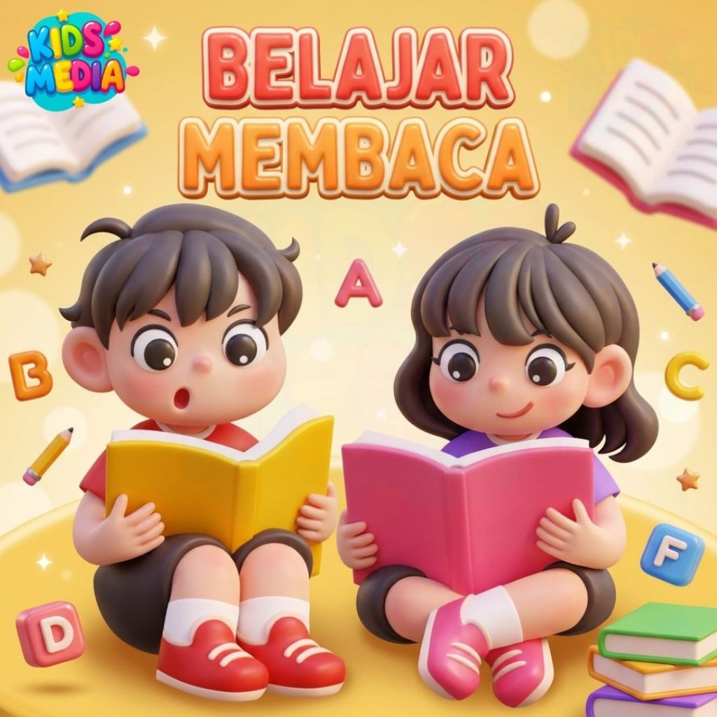 [K0242] Belajar Membaca | Bundle Worksheet Belajar Membaca Anak