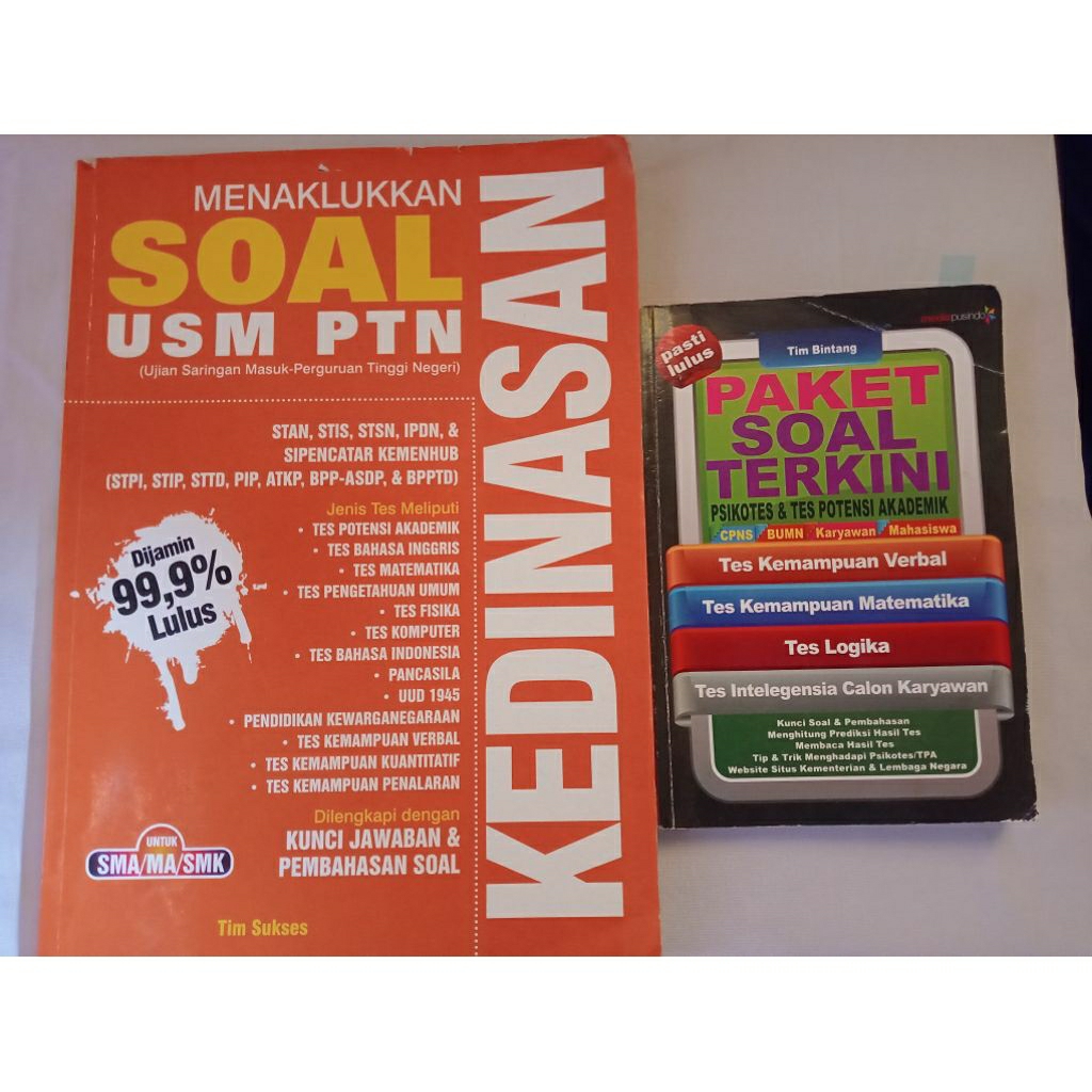 PRELOVED BUKU LATSOL KEDINASAN