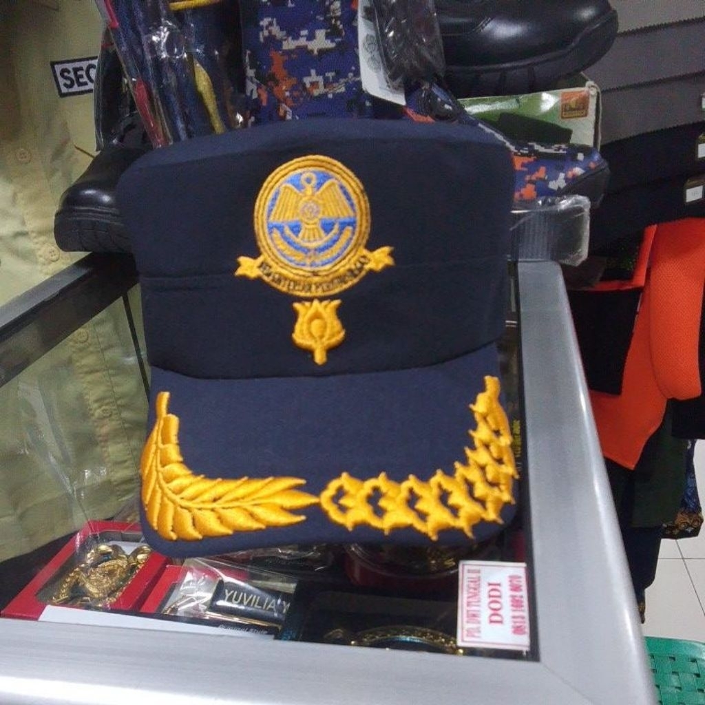 topi komando dishub gol. 3D