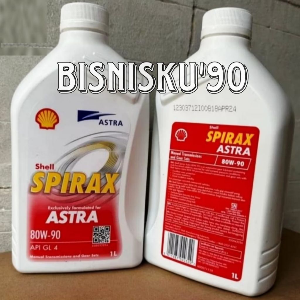 Oli SHELL SPIRAX ASTRA 80w-90 /Shell Spirax Transmisi manual & Gardan GL.4