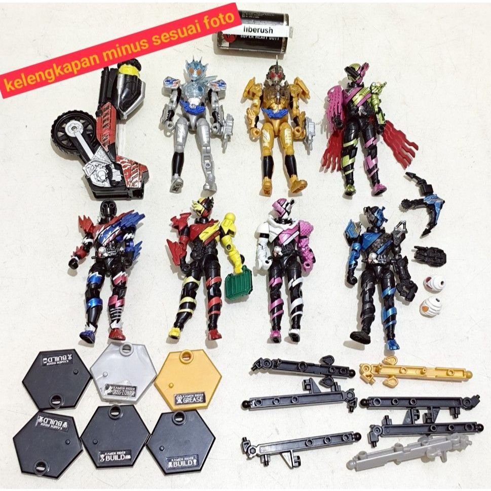 [not DX] Junk Bandai sodo kamen rider build octopus light pirate train doctor game ex aid phoenix ro