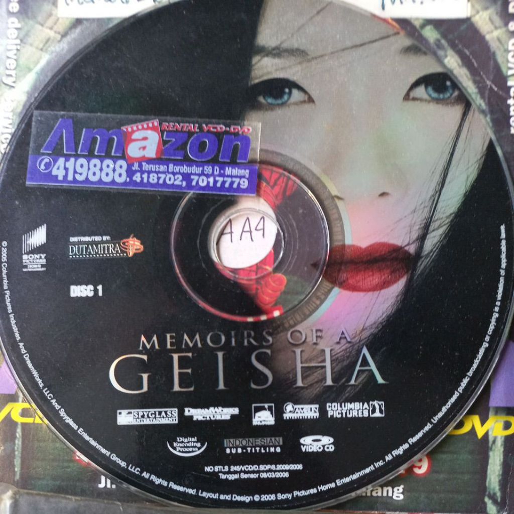 Obral aneka vcd mandarin bekas sesuai judul (AA)