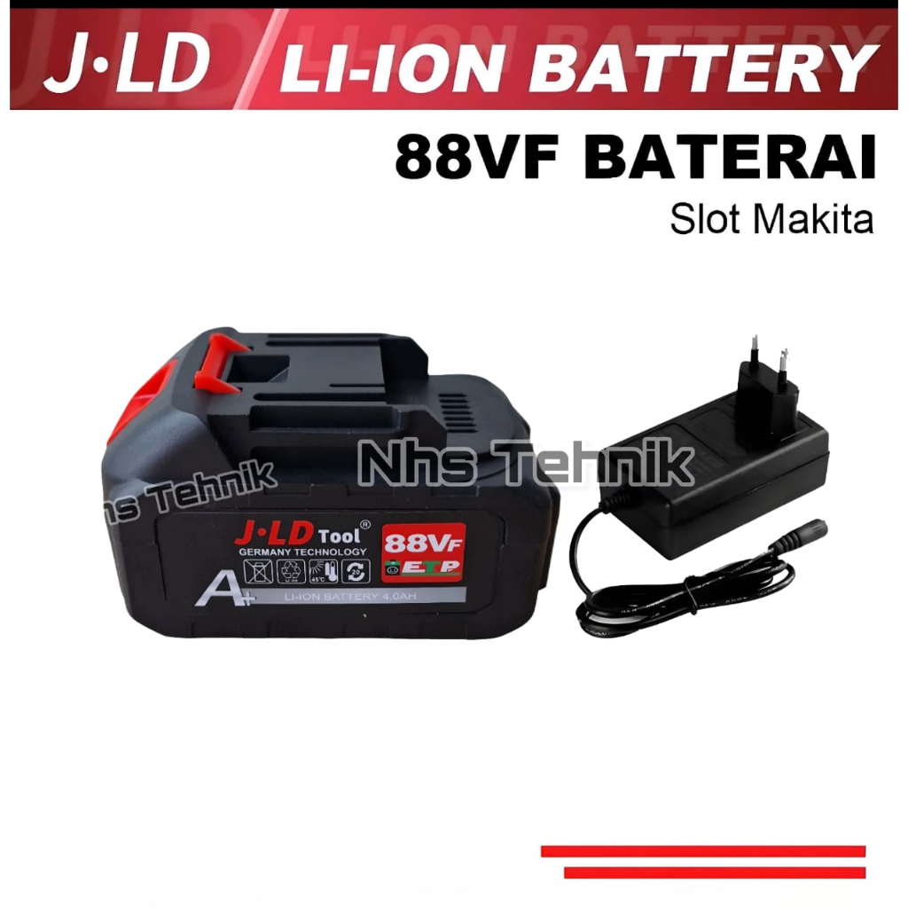 JLD Baterai Bor Impact jld 88V A+ Baterai impact 88v A+