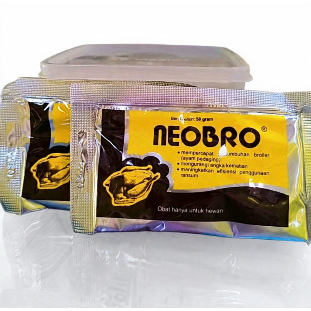 NEOBRO Vitamin Penggemuk Ayam Pedaging Neobro Ayam Medion