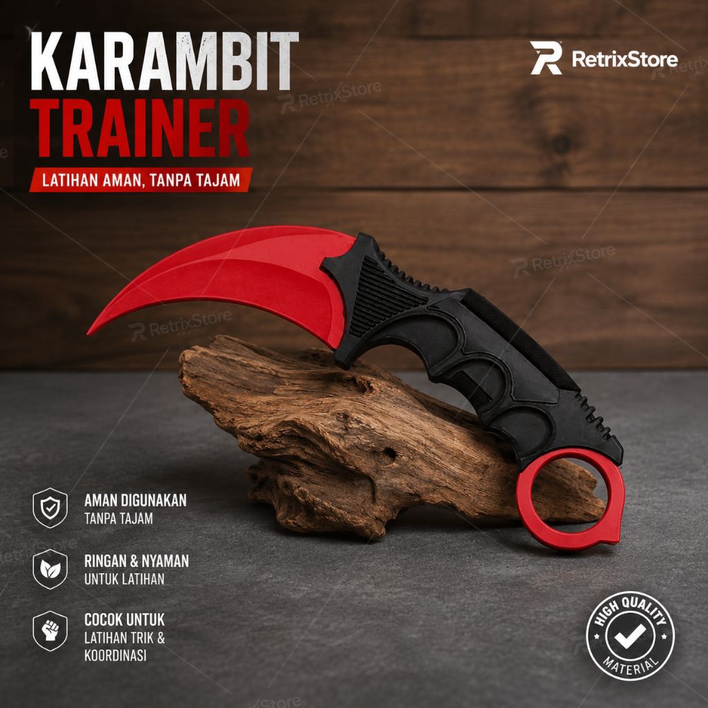 Mainan Pisau Karambit Untuk Latihan