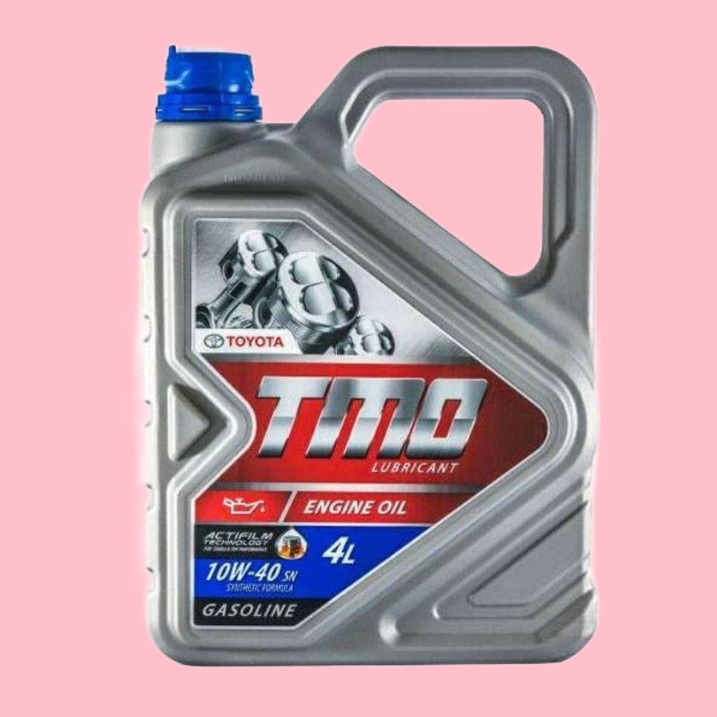 Oli Mesin Mobil Toyota TMO 10W-40 SAE 4 Liter - Pelumas Berkualitas Tinggi, Kompatibel untuk Mesin B
