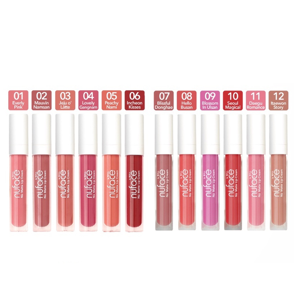 Nu face Nu Matte Lip Cream