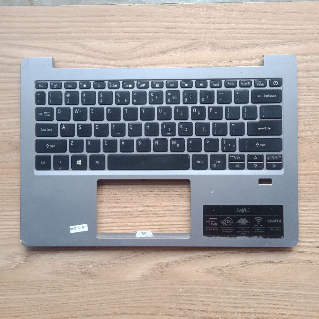 casing palmrest laptop Acer Swift 3 SF313-51 model N18H2
