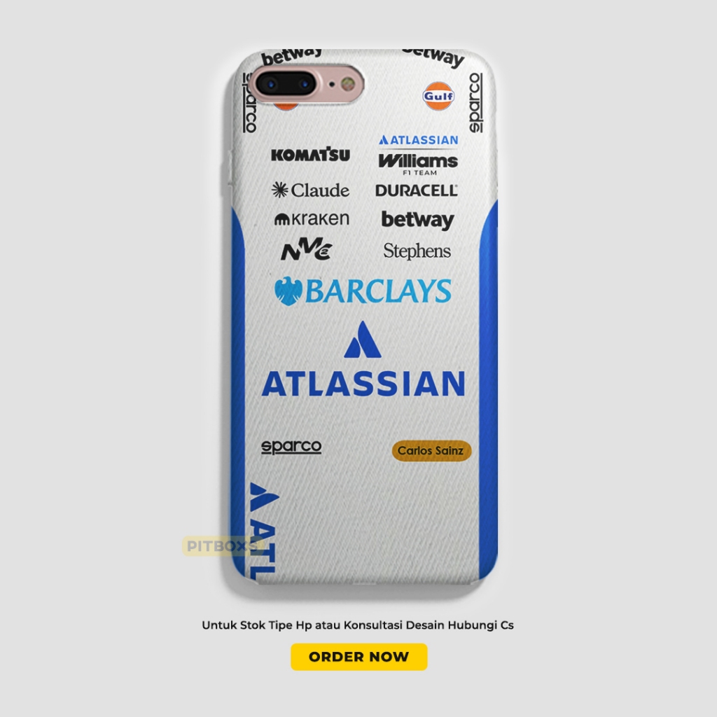 Custom Case F1 Williams Racing Suit 2026 - PITBOXS