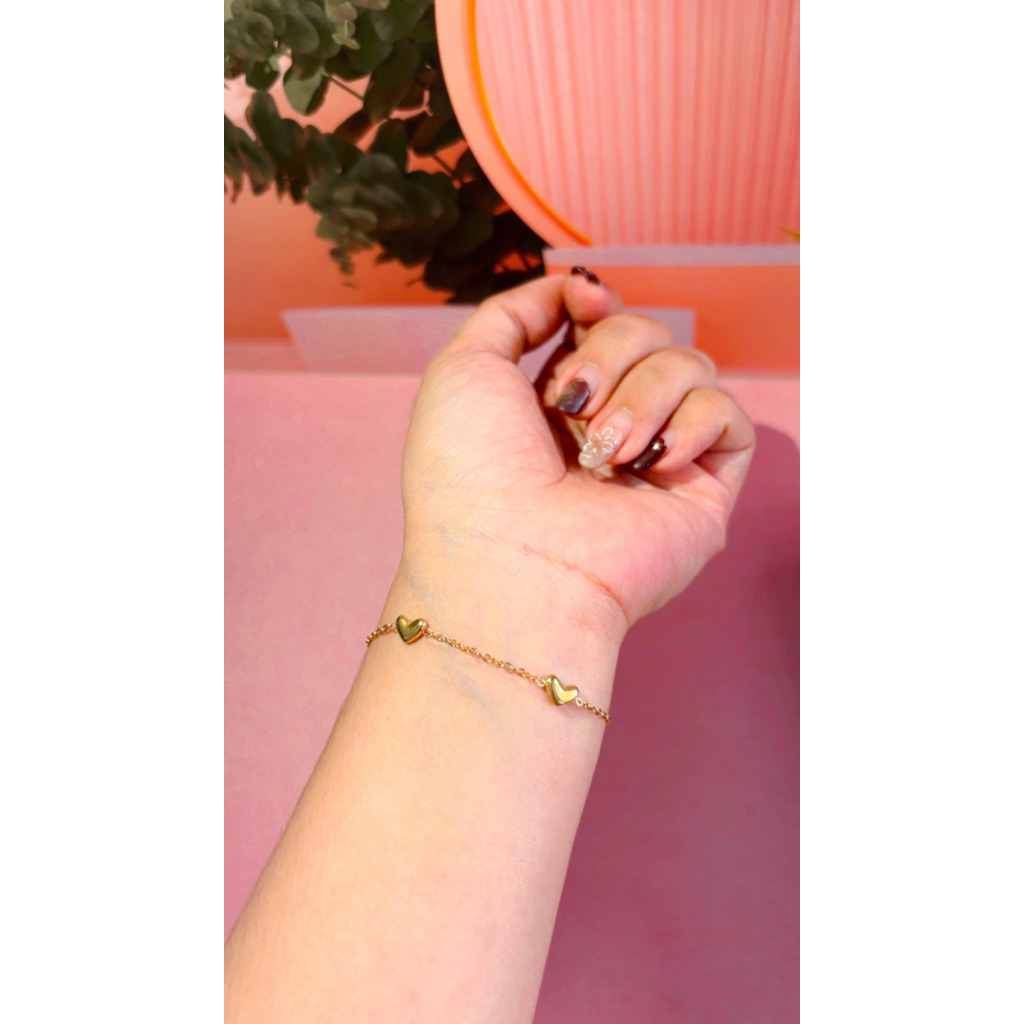 Gelang serut titanium anti luntur