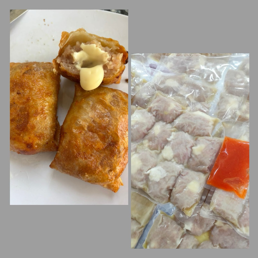 Dimsum Keju Lumer isi 10/Dimsum keju lumer frozen