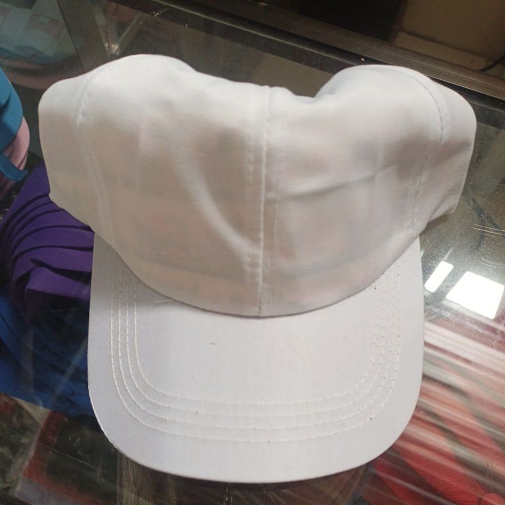 Topi Baseball Polos Bahan Drill Twill