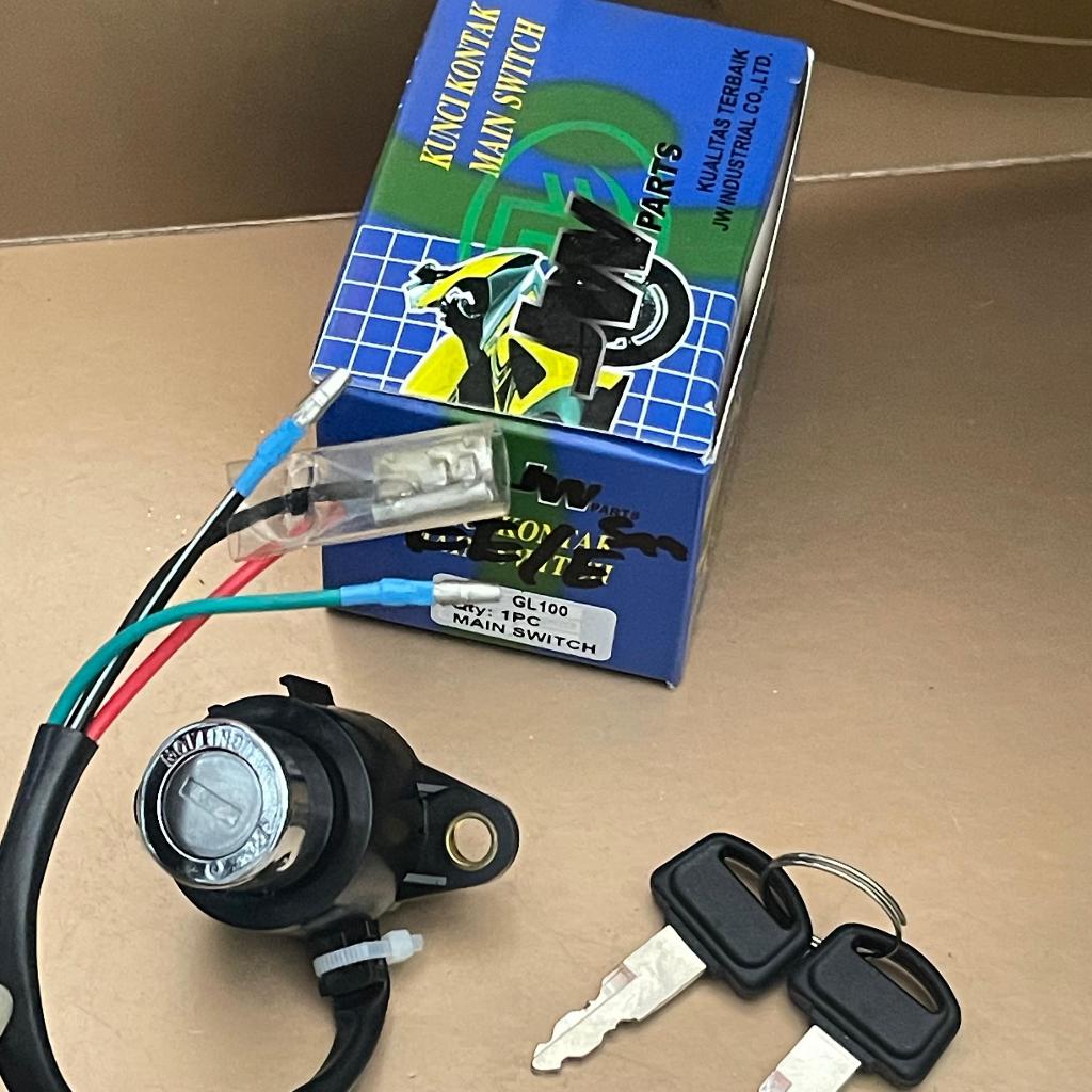 KUNCI KONTAK GL 100 JW KONTAK MOTOR GL100
