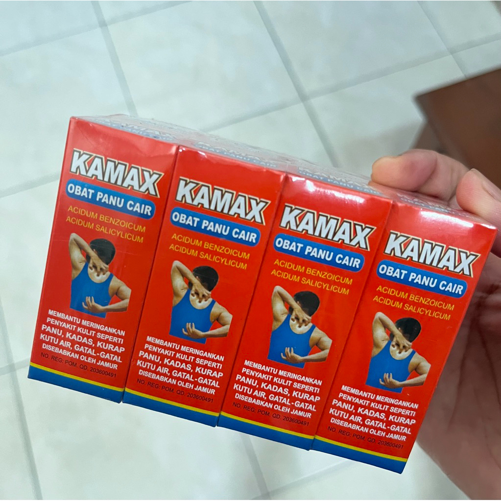 Kamax Obat Panu Tetes Cair Mengobati Panu Kurap Jamur Kadas Kutu Air