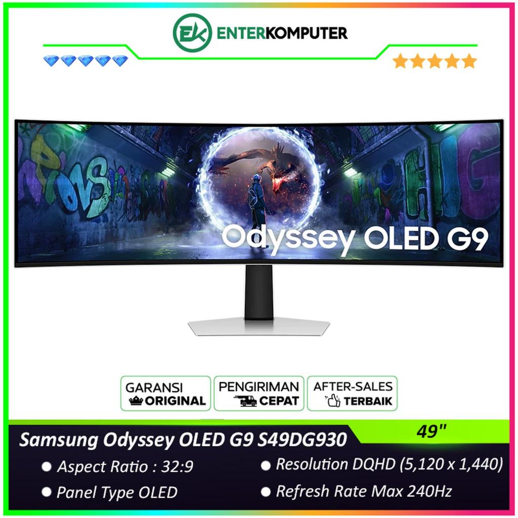 Samsung Odyssey OLED G9 S49DG930 49" Dual QHD OLED 240Hz HDR10 Curved Gaming Monitor / Monitor 49 in