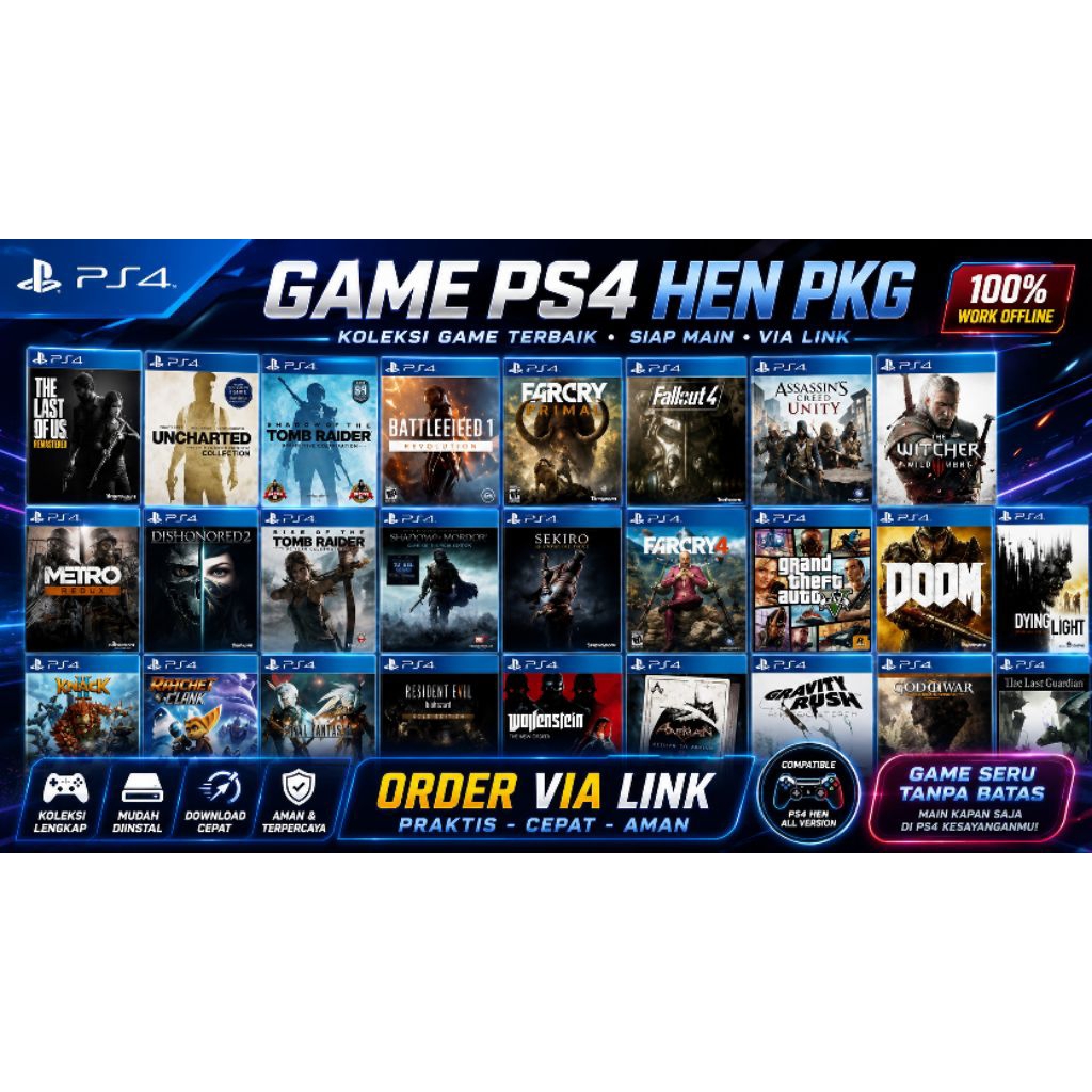 GAME MURAH (PS4 HEN)