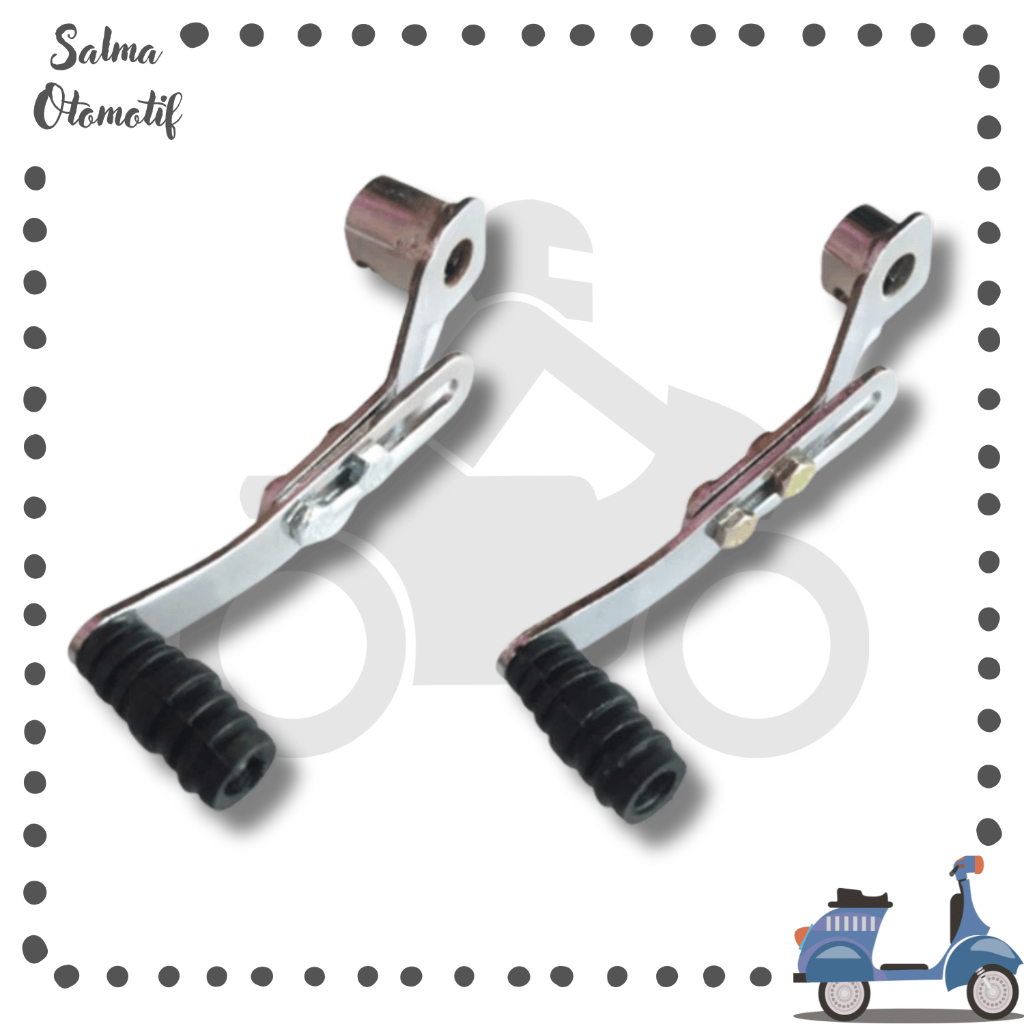( CS 1) Perseneling Perseneleng Underbone Opera Gigi Cukit Cungkil Pedal CNC PNP Untuk Motor Honda Y