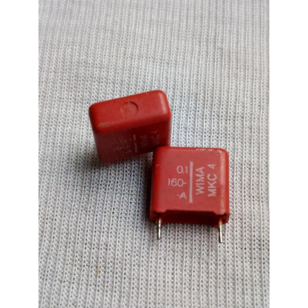 capacitor wima MKC4  0,1uf/160v = 100nf/160v original