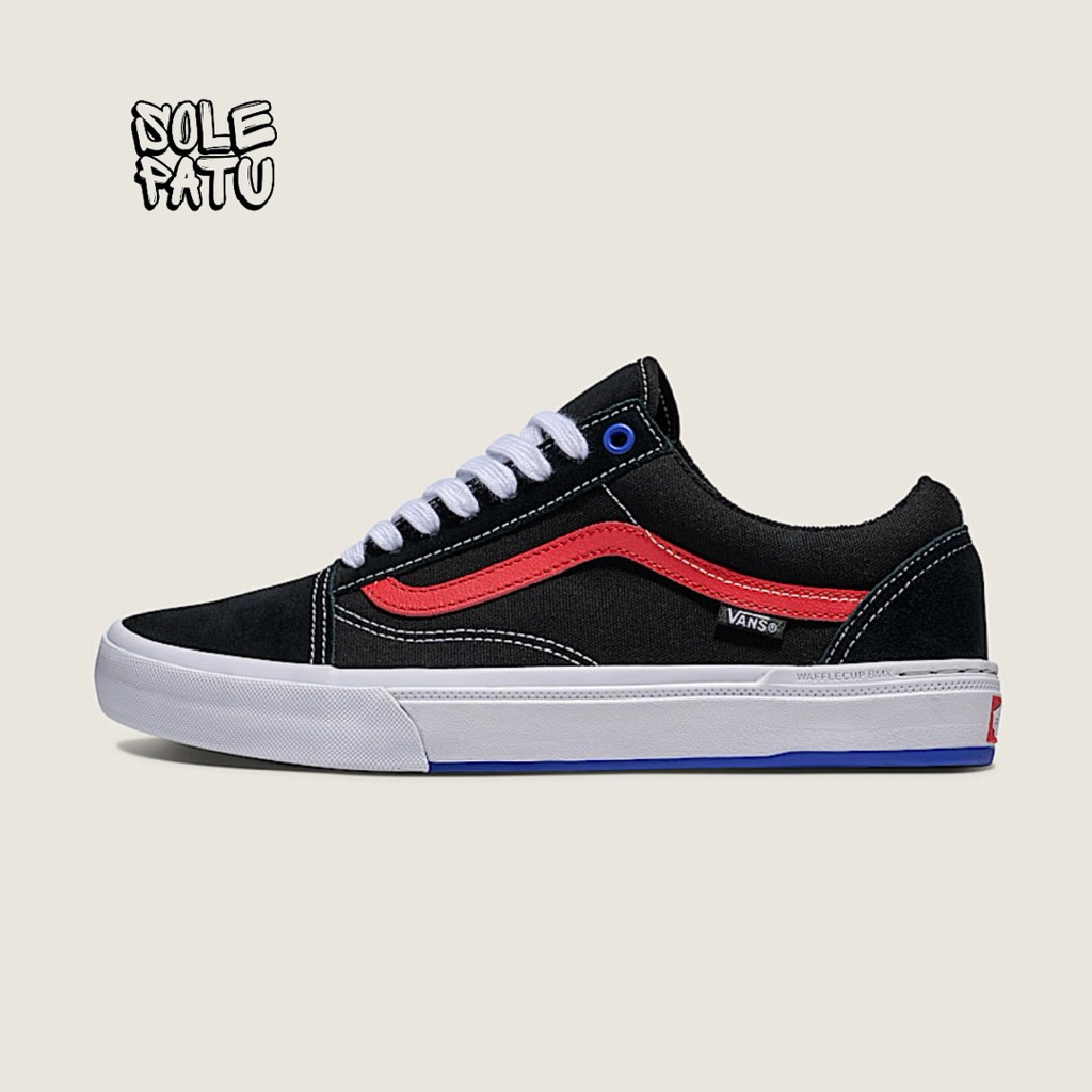 Vans BMX Old Skool Sport Black/Red Original Resmi Store