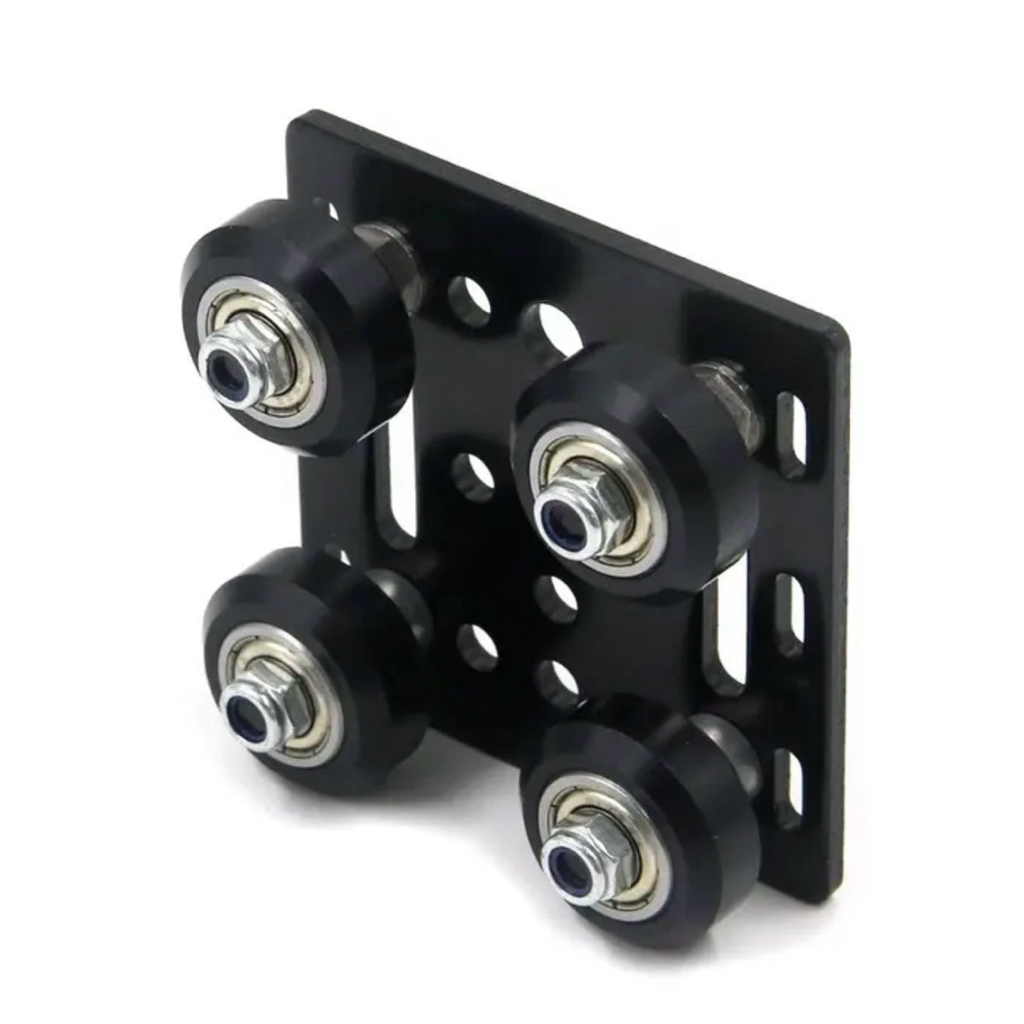 Alumunium alloy Openbuilds Gantry Plate Set 2020 Slot Mini 4 Wheels laser cnc 3d printer