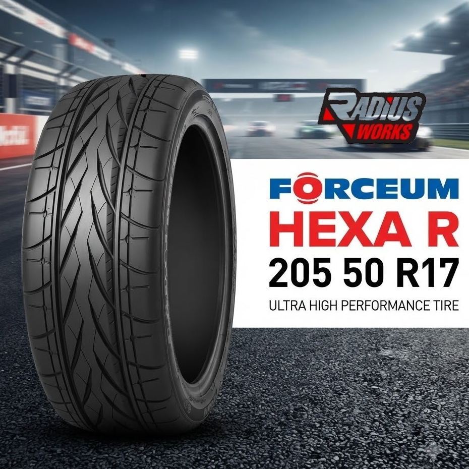 Ban ukuran 205/50 R17 forceum hexa-r | ban mobil ring 17 merek forceum
