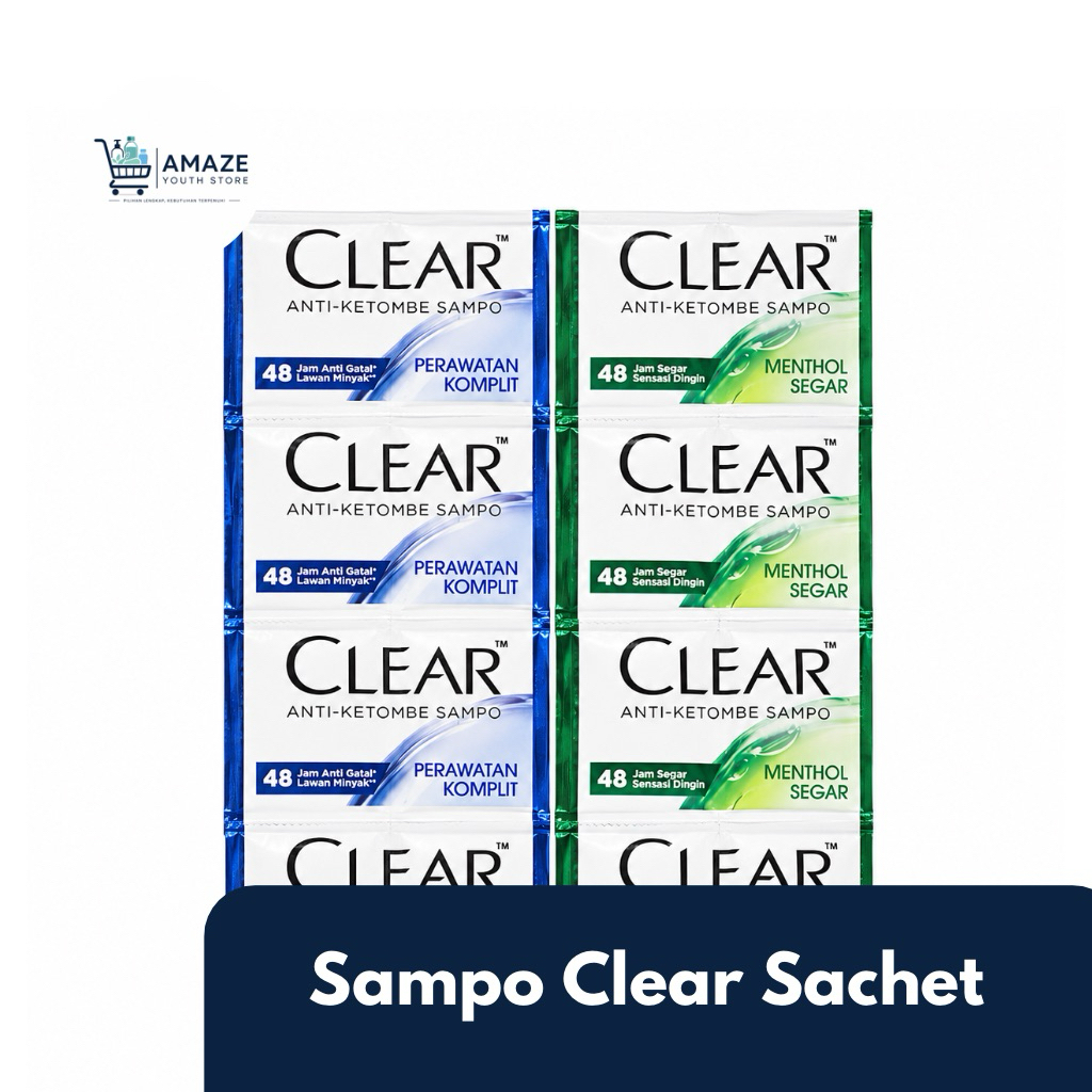 Shampoo Sachet Clear