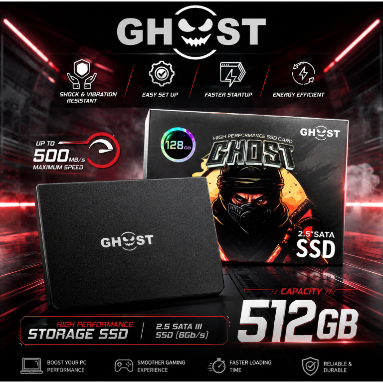 SSD GHOST SATA III 512GB | SSD 512GB SATA3 I SSD 512GB