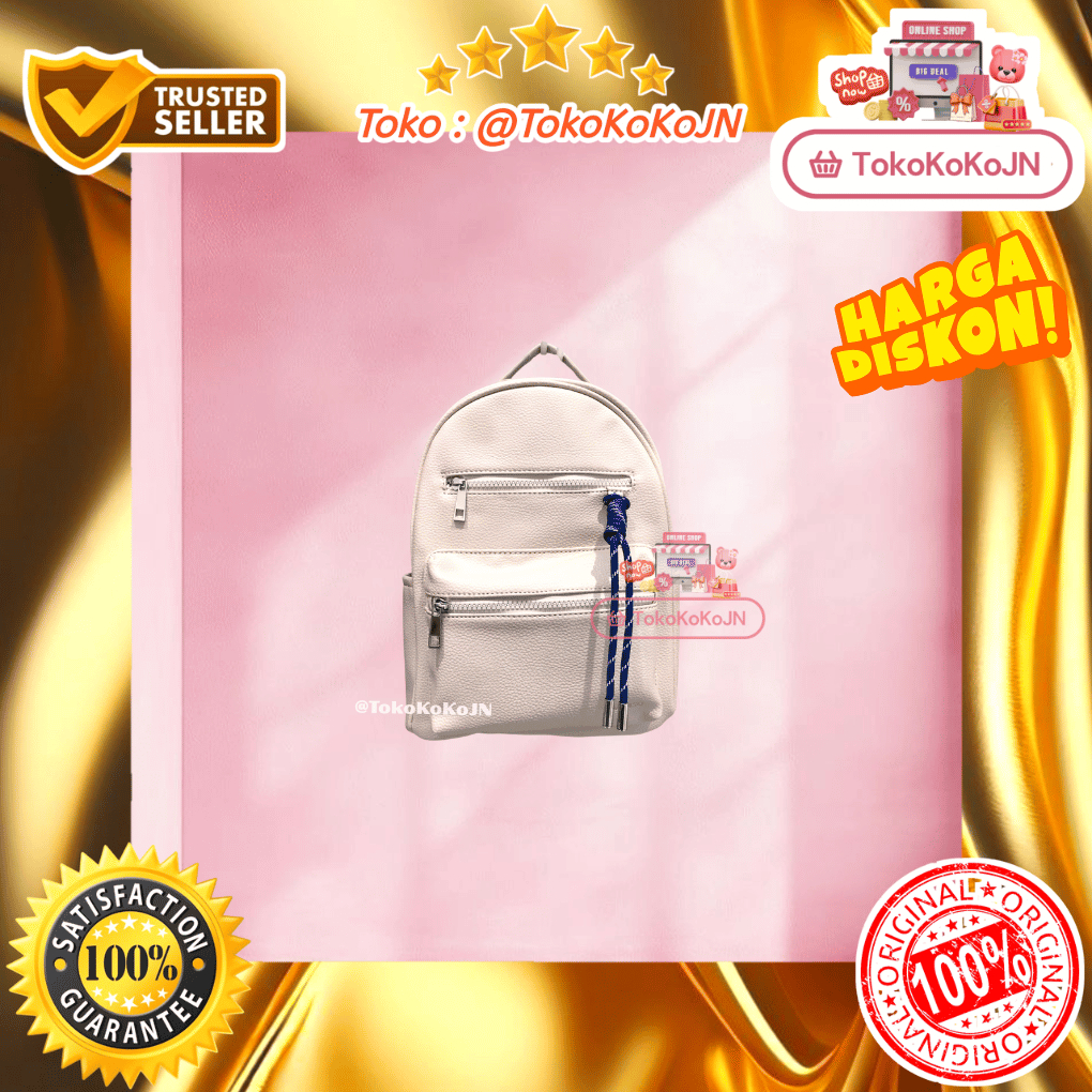 Tas Backpack Tas Ransel Original Miniso Desain Elegan