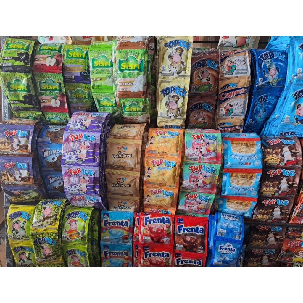 SISRI / FRENTA bubuk minuman aneka rasa segar