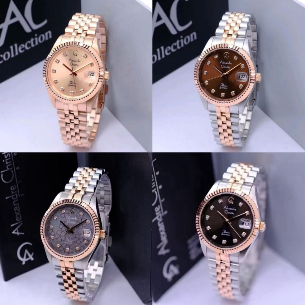 JAM TANGAN WANITA ALEXANDRE CHRISTIE AC5013/AC 5013/AC-5013 ORIGINAL