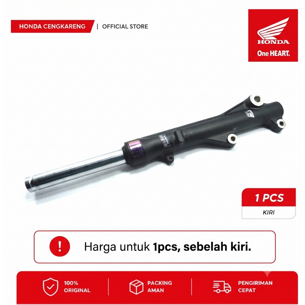 Shock Depan Kiri BeAT FI BeAT Sporty eSP Scoopy FI Vario 125 FI Vario 150 eSP 51500KZR600