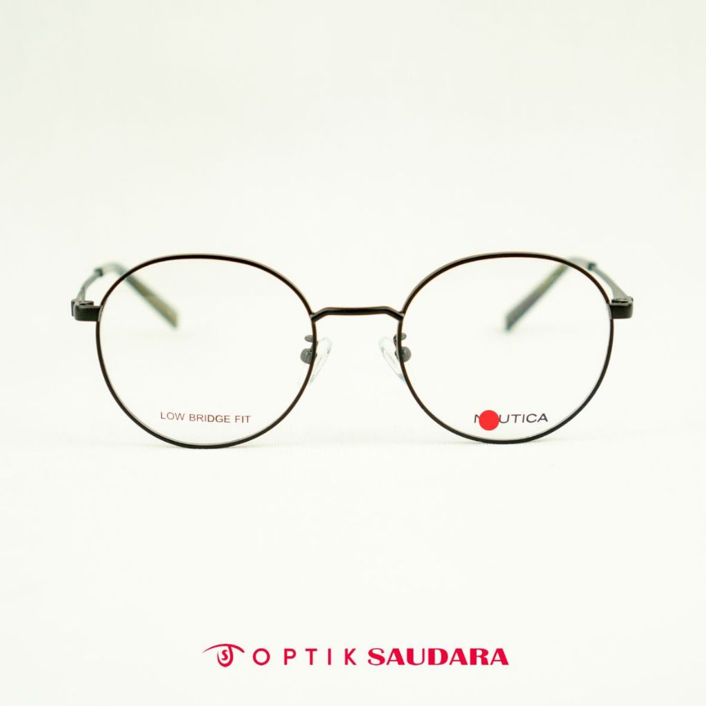 Optik Saudara - Kacamata Unisex Model Bulat Elegant F NA N7004LB 005 52