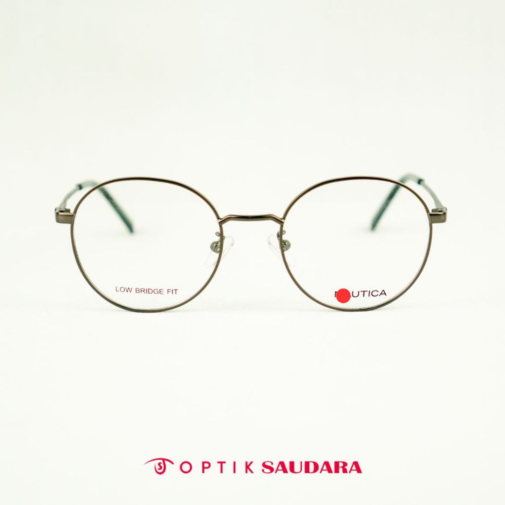Optik Saudara - Kacamata Unisex Model Bulat Elegant F NA N7004LB 030 52