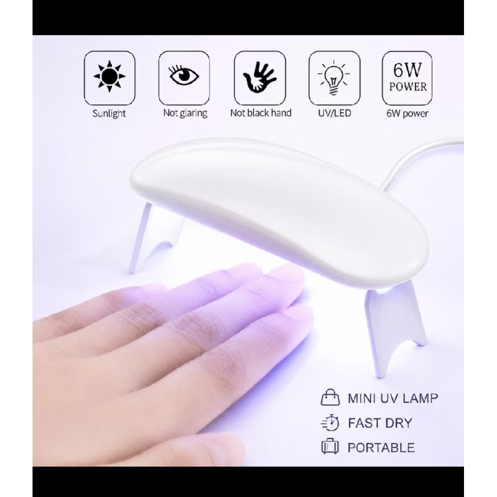 uv mini - lampu uv nail art