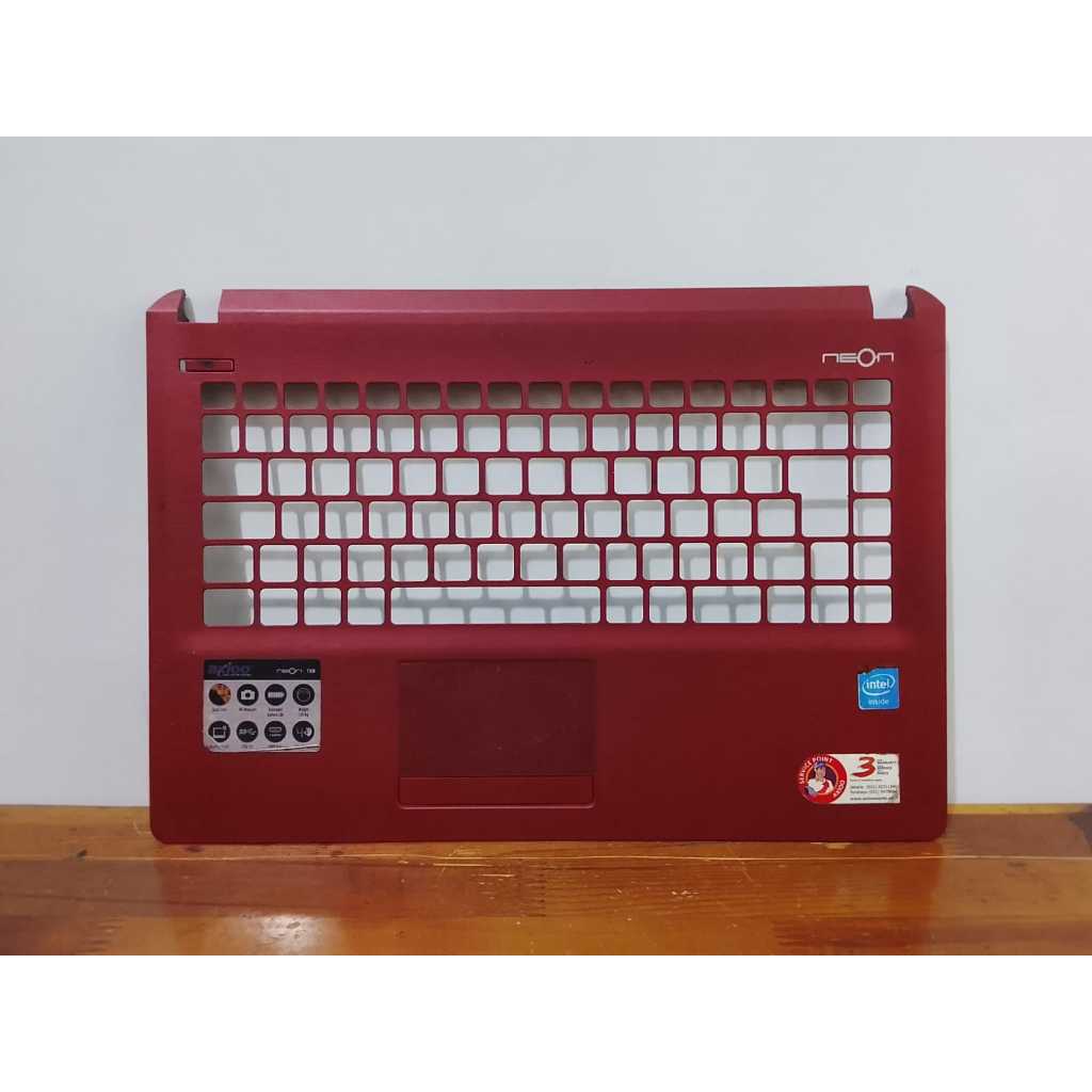 Casing Frame Keyboard Palmrest Laptop AXIOO neon TNN