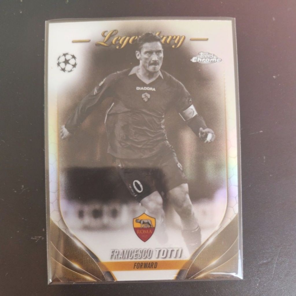 Francesco Totti Legendary chrome Roma SSP