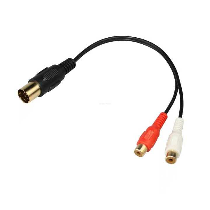 Kabel Audio Aux Car Kenwood CD Player RCA to 13Pin