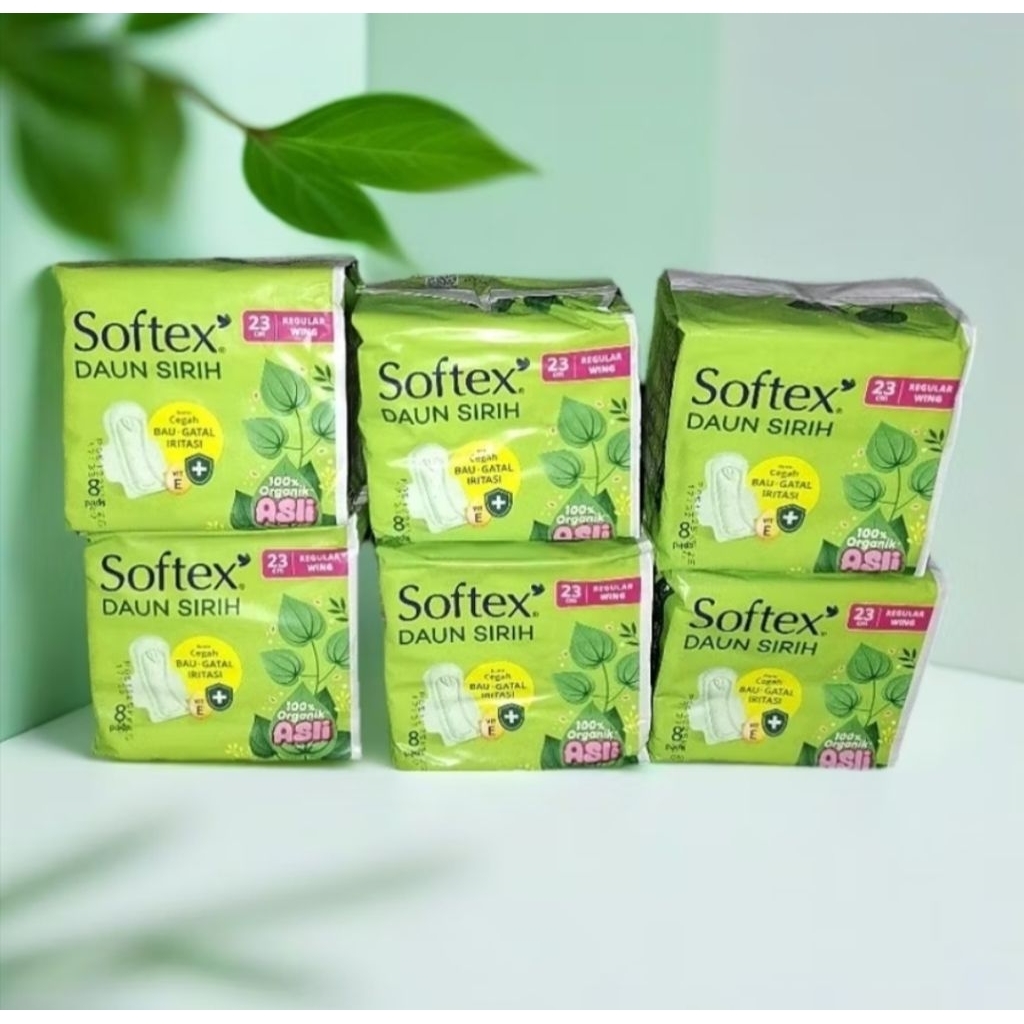 Softex Daun Sirih 23cm isi 8 Pads