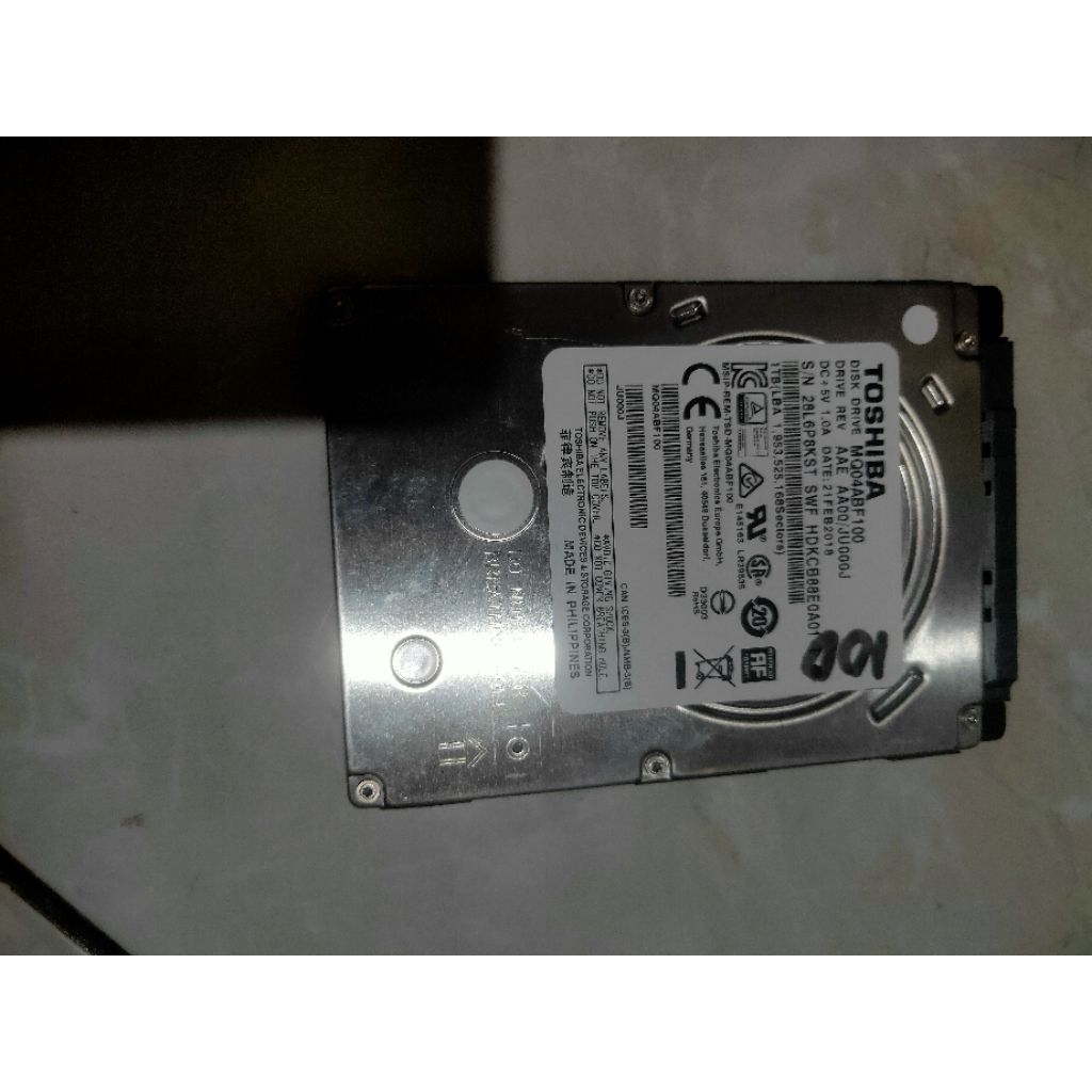 hardisk laptop 1 tera