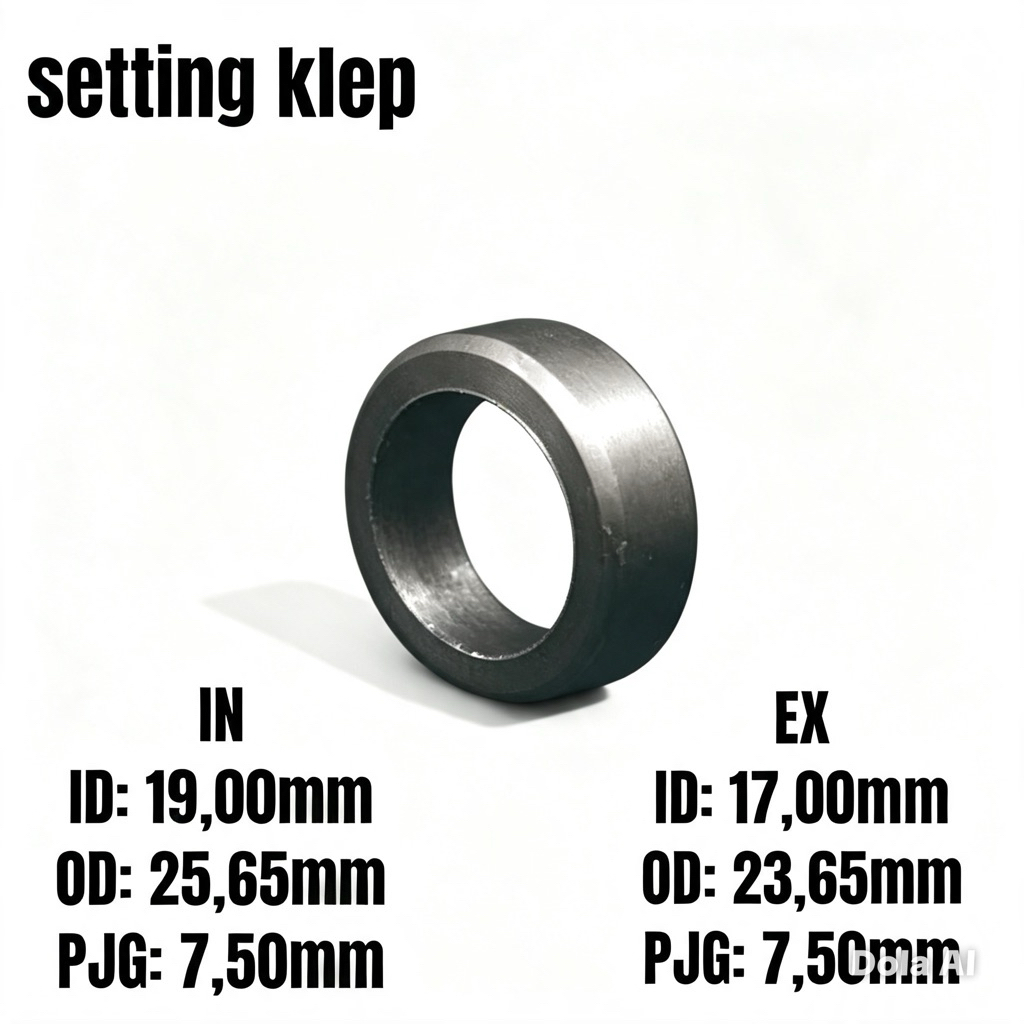 Setting Klep/Dudukan Klep/Cincin Setting Karisma