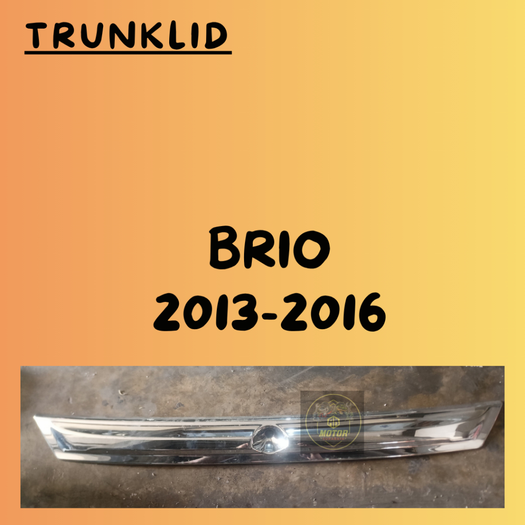 Trunklid Brio 2013-2016