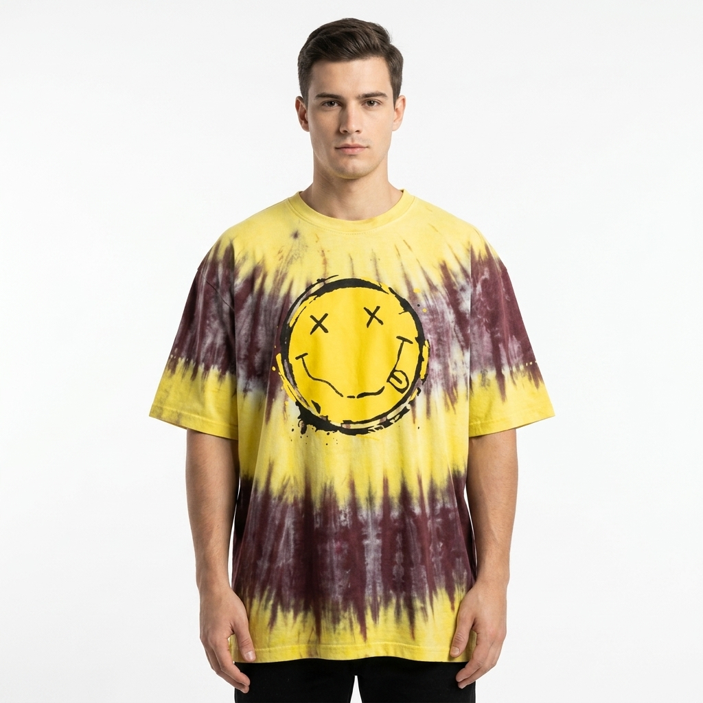 Kaos Oversize Tiedye Nirvana Mc.F Supply co